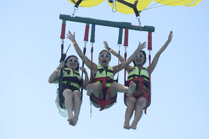 2 in 1 Parasail Cancun and Jet ski - Meeting at Playa Tortugas