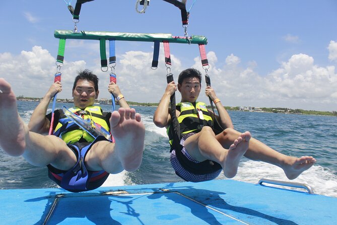 2 in 1 Parasailing and Jet Sky Tour in Cancun - Safety, staff, and first-time riders
