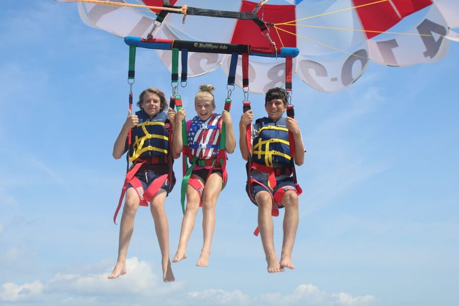 90-Minute Parasailing Adventure in Anna Maria Island, FL - What 400 feet looks like from the air