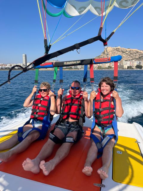 Alicante: Parasailing and Boat Ride - Key points to know before booking