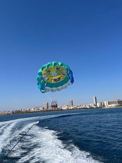 Alicante: Parasailing and Boat Ride - Setting out from Marmarela Water Sports Centre