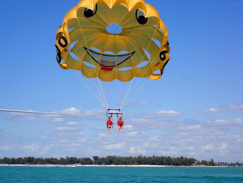 Anna Maria Island & Bradenton Beach Parasailing Tour - What you pay for at $99