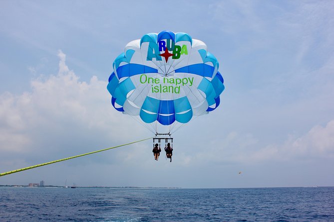 Aruba Parasailing with Unparalleled Views - Palm Beach is your launch point