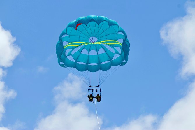 Aruba Parasailing with Unparalleled Views - What the view is like above Palm Beach