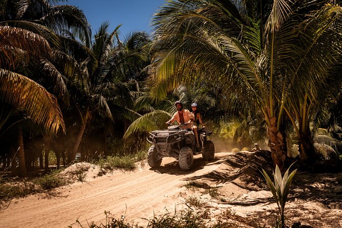 ATV with Speedboat, Waverunner, or Parasailing - The Maroma Beach ATV route