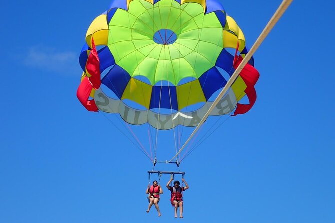 Bali Parasailing Adventure, Jet Ski, Banana Boat , Donat Boat, with Transport - Banana boat and donut boat keep the group laughing