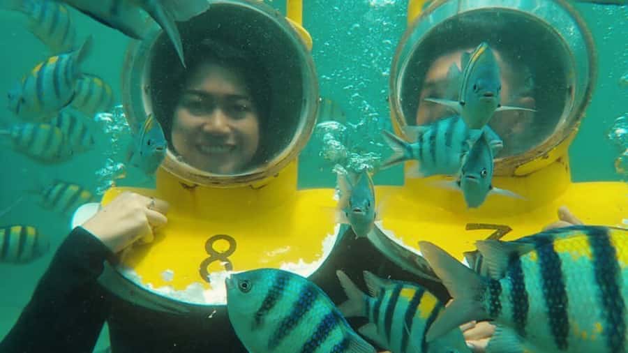 Bali: Sea Walk, Solo Jetski and Parasailing with Pickup - Three coastal thrills packed into 45 minutes