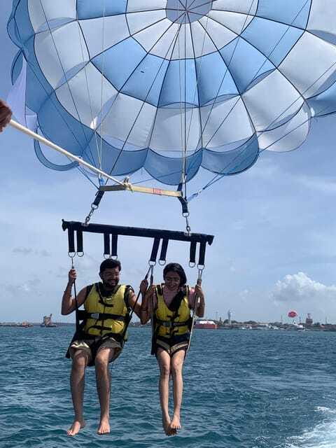 Bali: Watersport Rolling Donut Parasailing Jetski Exclusive - What your arrival at Tanjung Benoa looks like