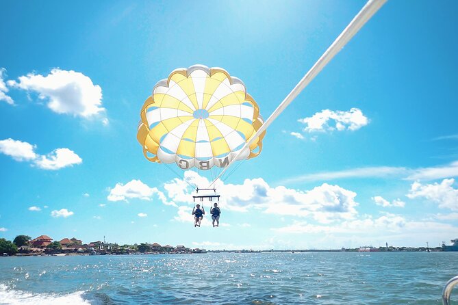 Bali: Zipline + Watersport Trio (Jetski, Parasailing, BananaBoat) - What the $23 price really gives you