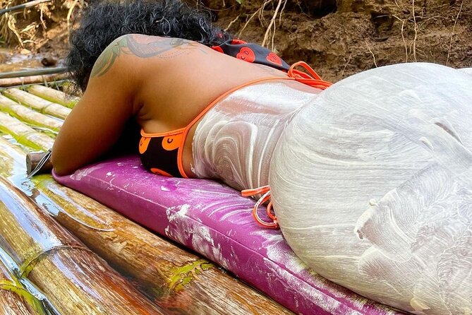 Bamboo Rafting, Limestone Foot Massage, Parasailing Private Tour - Lethe River rafting, with a foot massage in the middle