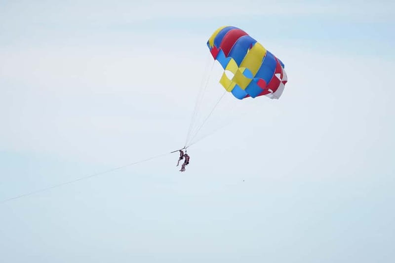 Barcelona: Parasailing magic flight and views above the sea - Taking off from Brutal WaterSports Barcelona