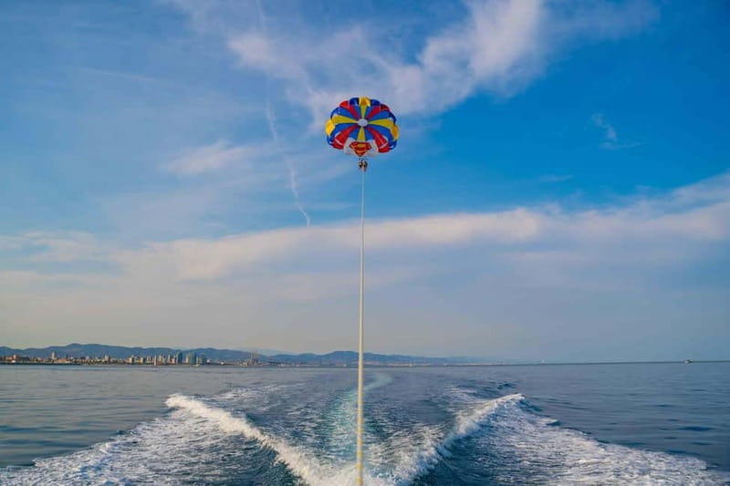 Barcelona: Parasailing magic flight and views above the sea - The view from 150 meters