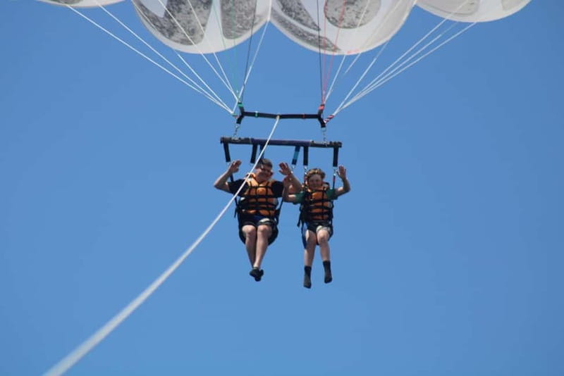 Barcelona: Parasailing magic flight and views above the sea - Weather is the key variable