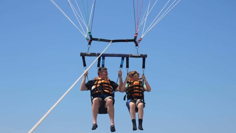 Barcelona: Parasailing with panoramic views over the sea - Who should book this experience