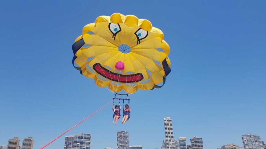 Benidorm: Parasailing Boat Trip with Costa Blanca Views - What you can see from above Benidorm