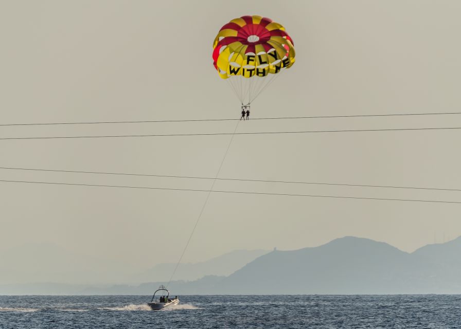Benidorm: Parasailing Boat Trip with Costa Blanca Views - The smooth rise into the Costa Blanca sky