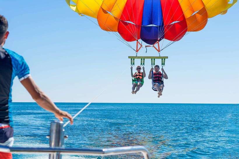 Boracay: Island Hopping with Parasailing Experience - Why the seasonal route changes your experience