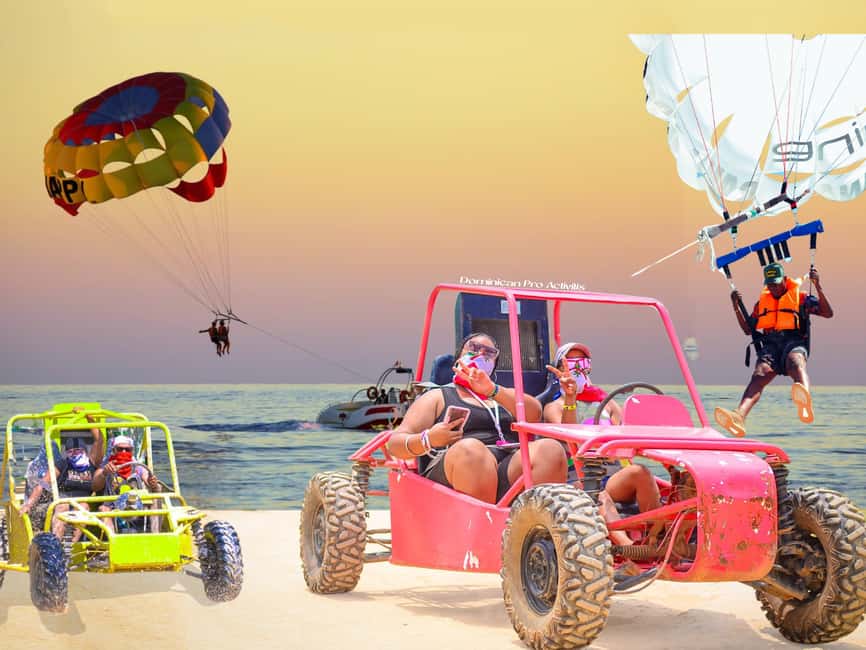 Buggy Tour and Parasailing Experience - The 7:30 am pickup sets the tone