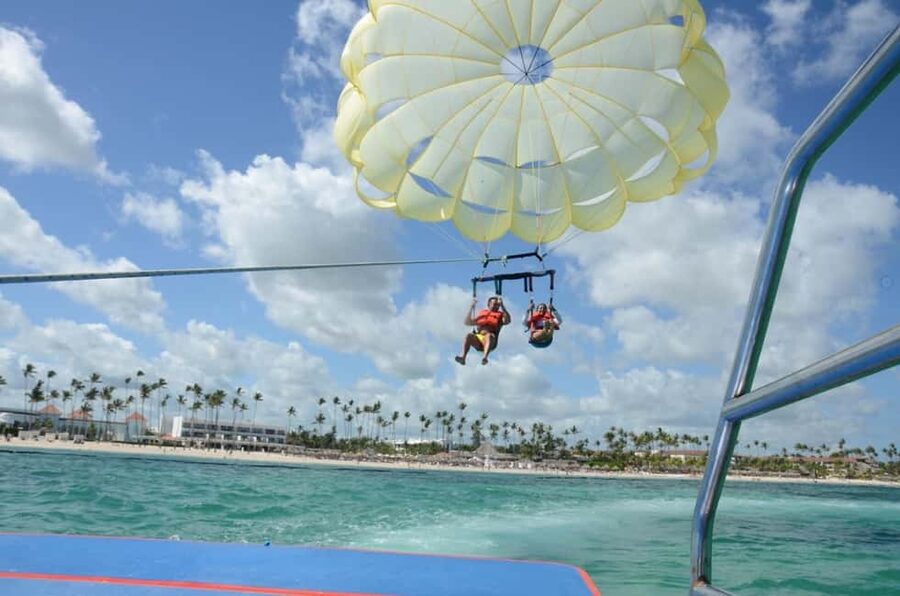 Buggy Tour and Parasailing Experience - Parasailing at about 60 meters