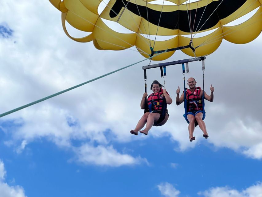 Cala Bona: Parasailing Experience - Weather and cancellation planning