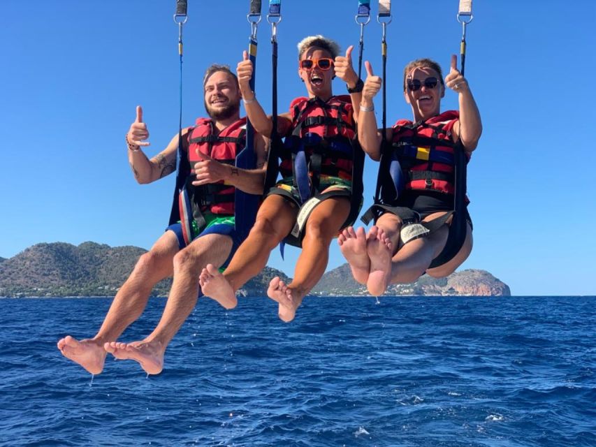 Cala Bona: Parasailing Experience - The 10-minute flight at 100 metres