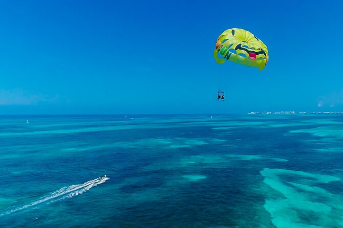 Cancun Parasail Open Schedule - Ten minutes above Cancun’s beach