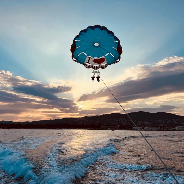 Cannes: Parasailing Experience for Couples, Family & Friends - Taking Off Without Getting Wet