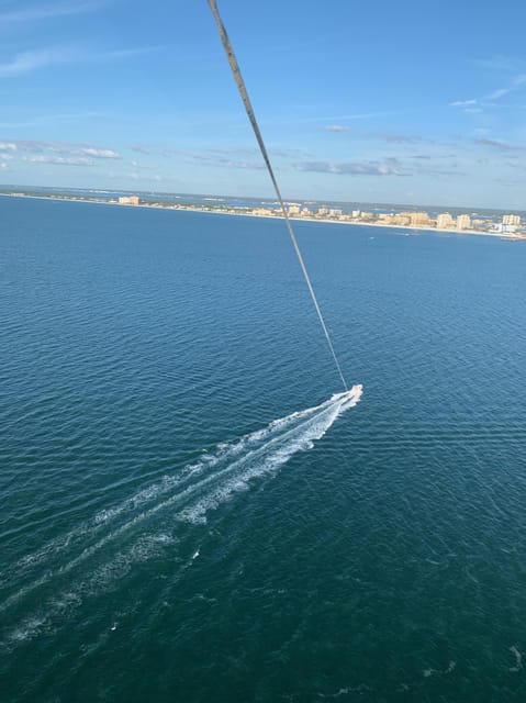 Clearwater Beach: Chute Em Up Parasailing Adventure - Dry ride or a quick dip