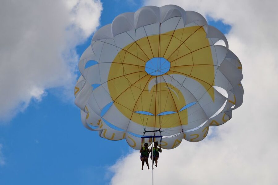 Corfu: Parasailing Adventure Near Corfu Town - Ten minutes above Corfu’s east coast