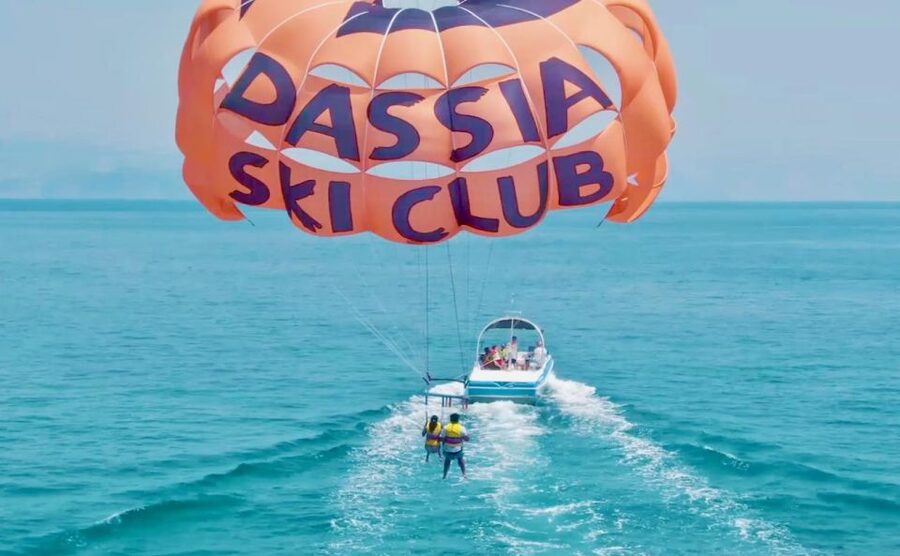 Corfu: Parasailing Adventure Near Corfu Town - The return to shore