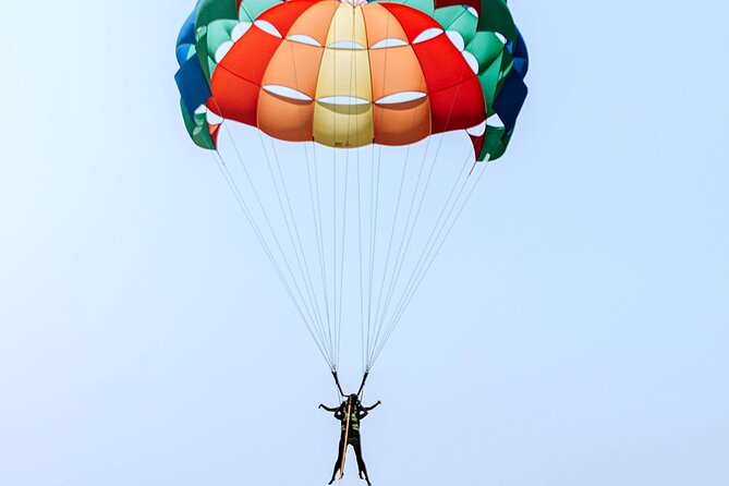 Corfu Parasailing - Fly High in the Sky - The boat ride sets the pace