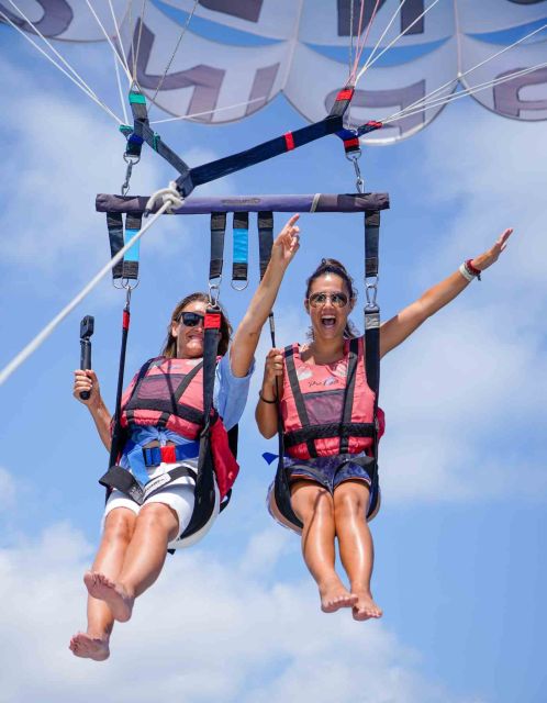 Dénia: Boat Trip & Parasailing Experience with Sunset Option - Ten minutes above the Costa Blanca