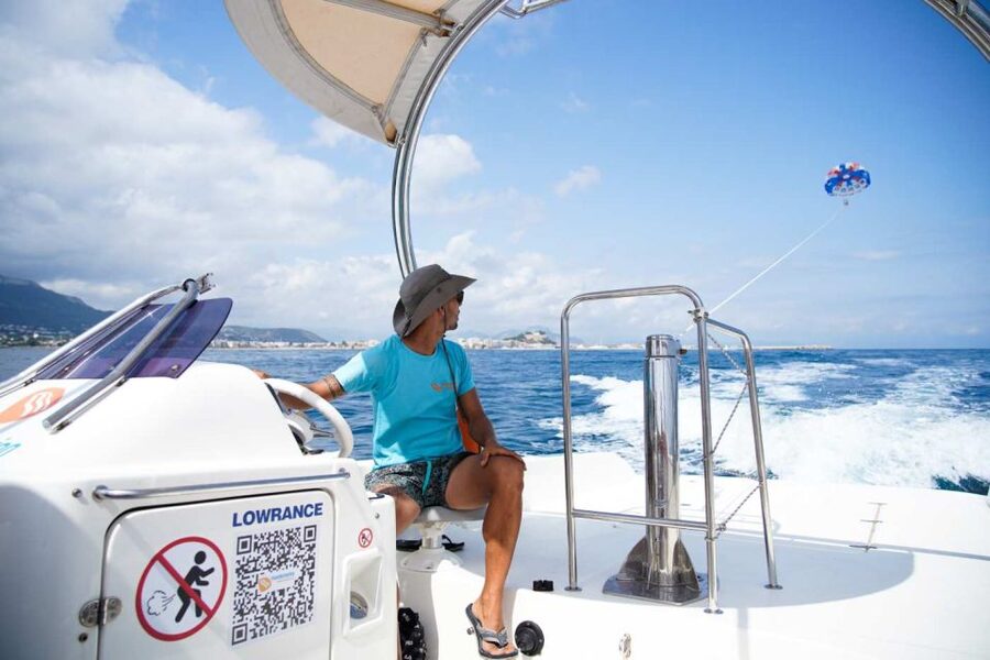 Dénia: Boat Trip & Parasailing Experience with Sunset Option - Daytime or sunset: choosing the right departure