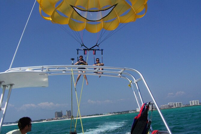 Destin Parasailing Experience - A calm introduction for first-time flyers