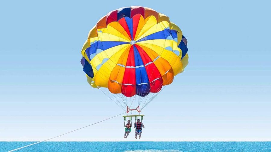 Destin: Parasailing Flight Above the Gulf of Mexico - Rising 400 feet over the Emerald Coast