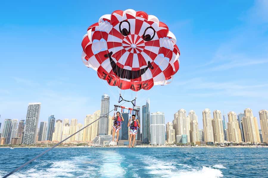 Dubai: Palm View and JBR View Parasailing Experience - Who should book this Dubai parasailing trip?