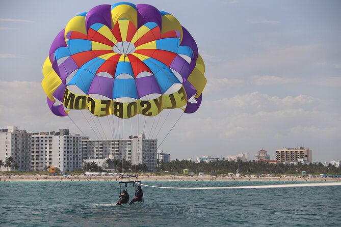 Fly South Beach Via Flysobe Parasail - From Alton Road to Miami Beach Marina