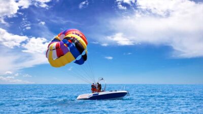 From Sharm El-Sheikh: Sharm El-Maya Parasailing Adventure