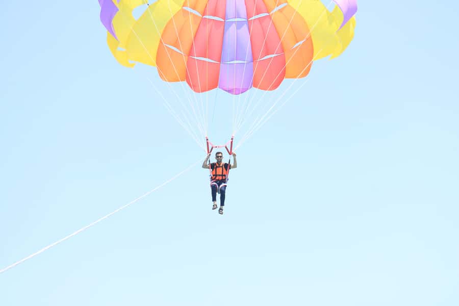 From Sharm El-Sheikh: Sharm El-Maya Parasailing Adventure - Views over the Red Sea and Sharm El-Sheikh