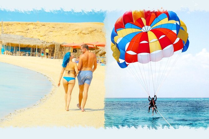 Giftun Hula Hula Island Sea Trip and Parasailing & lunch-HURGHADA - The boat ride and first views of the Red Sea
