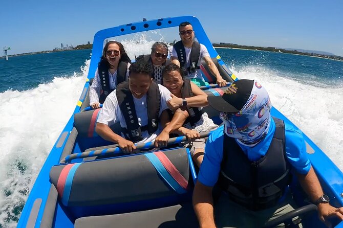 Gold Coast & Surfers Paradise - Parasail & V8 Jetboat Combo - The parasail flight above the Broadwater