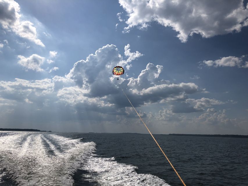Hilton Head Island: High-Flying Parasail Experience - Flying above Calibogue Sound