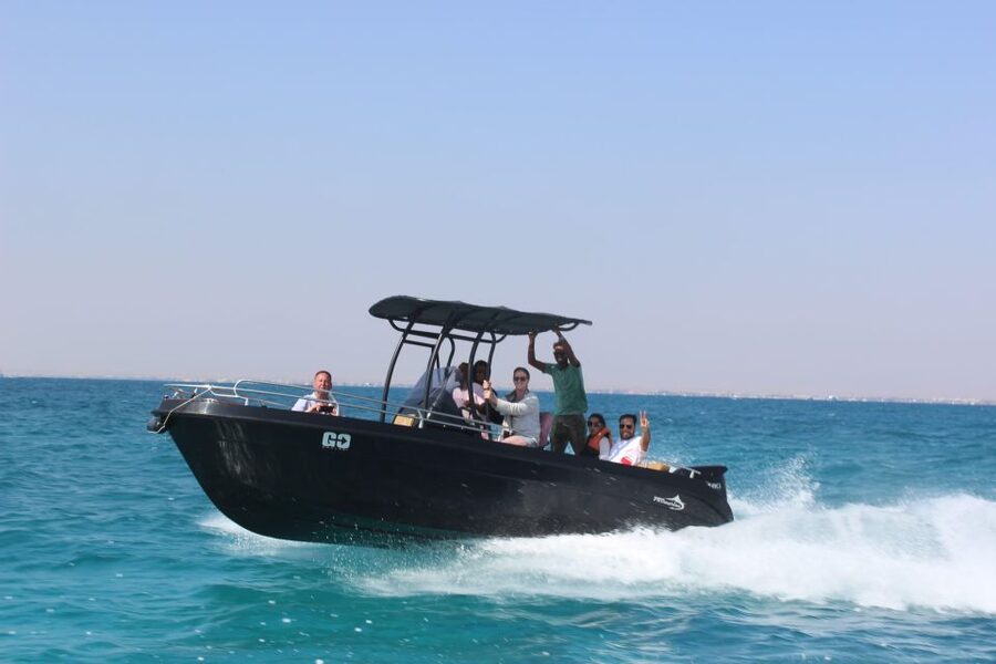 Hurghada: Speedboat Parasailing Adventures & Hotel Pick up - From Hotel Entrance to the Marina