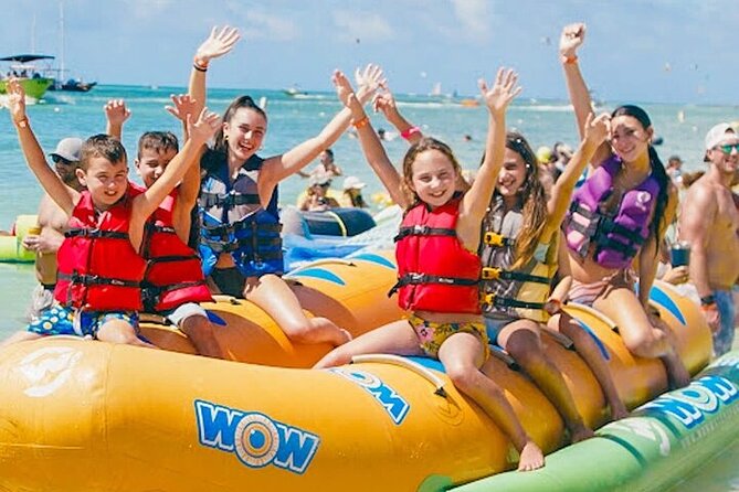 Hurghada Summer mix: Parasailing, and Banana Boat Fun - Parasailing above the Red Sea