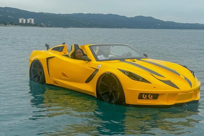 Jet Car, Jet Ski and Parasailing Experience - Parasailing above the Caribbean water