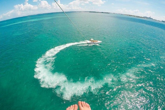 Key West Parasailing Adventure above Emerald Blue Waters - What the view is really worth