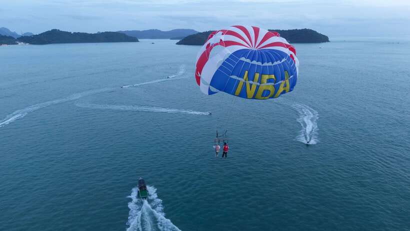 Langkawi: Jet Ski and Parasailing Tour - Fjord Eco Marine Park and the island scenery