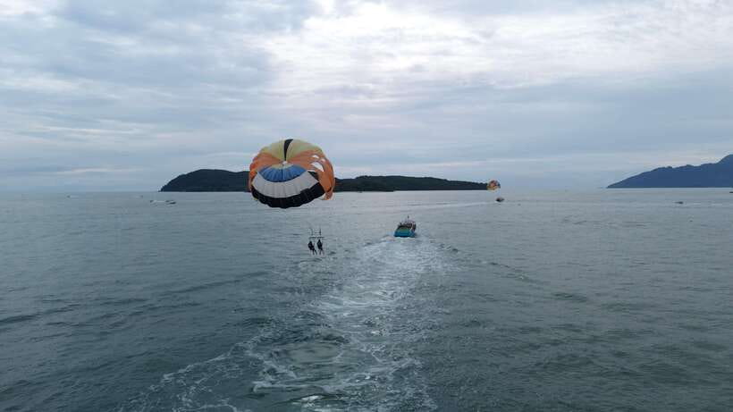 Langkawi: Jet Ski and Parasailing Tour - Parasailing above the Langkawi archipelago