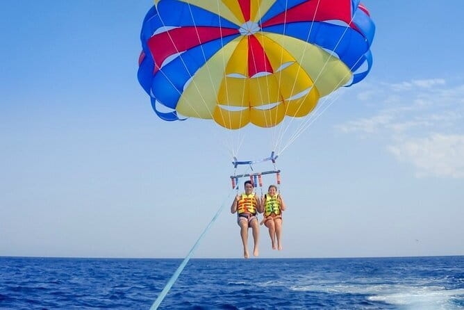 Maafushi Parasailing Experience - The launch and 15-minute flight