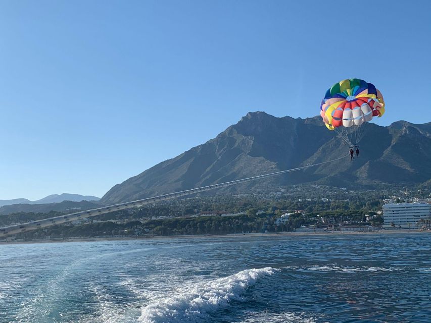 Marbella from the heights: Parasailing - What the ride feels like for a first-timer